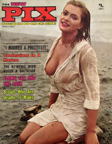 Pix Vol. 1 No.12 Vintage Adult Magazine