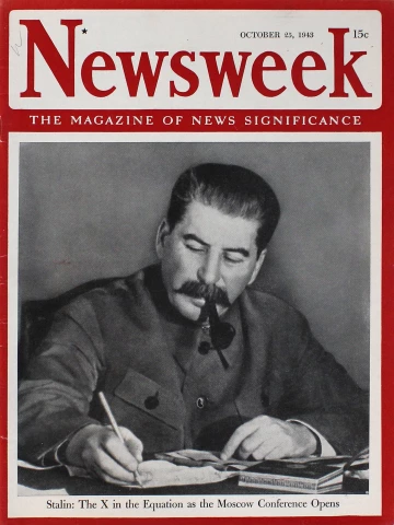 Newsweek | October 25, 1943 at Wolfgang's