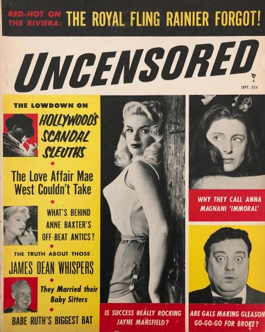 Uncensored | September 1956 at Wolfgang's