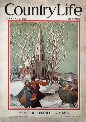 Country Life  January 1927 at Wolfgang's