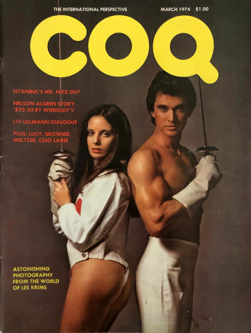 COQ Vol. 1 No. 3 Vintage Adult Magazine