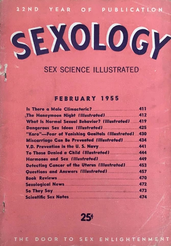 Sexology | February 1955 at Wolfgang's