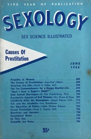 Sexology | June 1956 at Wolfgang's