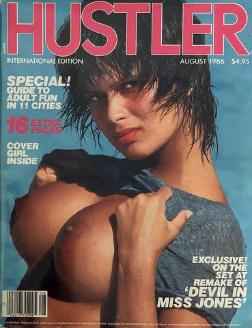 Hustler International Edition Vintage Adult Magazine