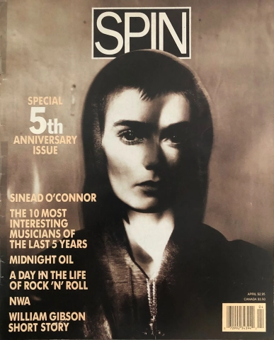 Spin 5th Anniversary Issue | April 1990 at Wolfgang's