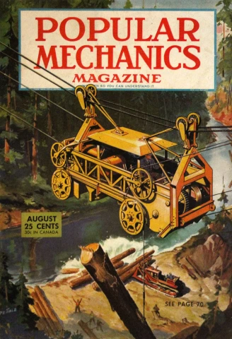 Popular Mechanics | August 1945 at Wolfgang's