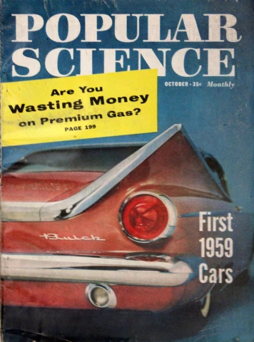 Popular Science | October 1958 at Wolfgang's