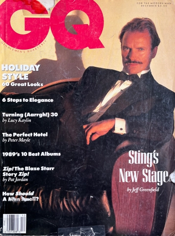 GQ | December 1989 At Wolfgang's