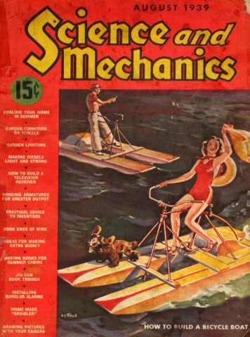 Science and Mechanics | August 1939 at Wolfgang's