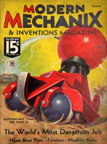 Modern Mechanix and Inventions | August 1935 at Wolfgang's