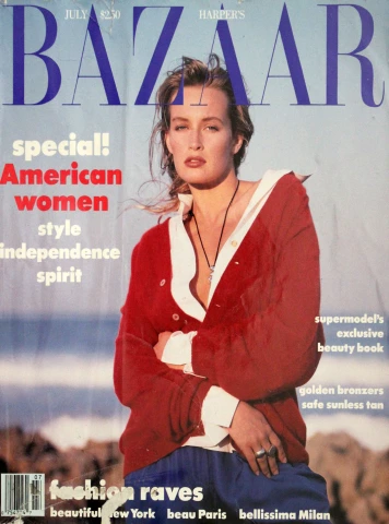 Harper's Bazaar | July 1989 at Wolfgang's