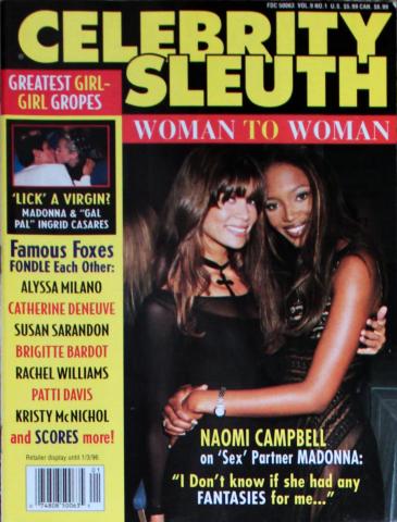 Celebrity Sleuth  Vol.9 No.1