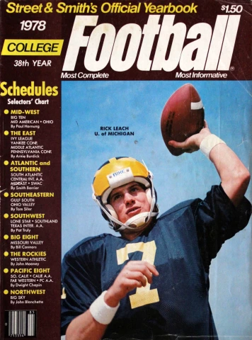 Street & Smith's College Football Yearbook | January 1978 at Wolfgang's