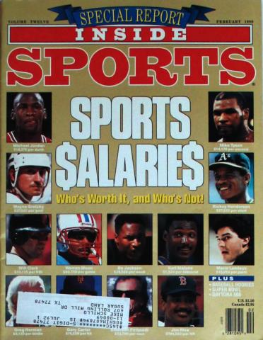 Inside Sports  Sports Salaries