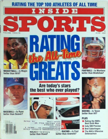 Inside Sports 1990 Baseball Preview