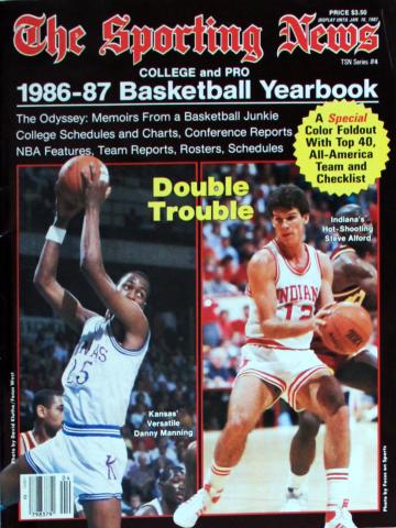 Sporting News 1986-87 Basketball Yearbook