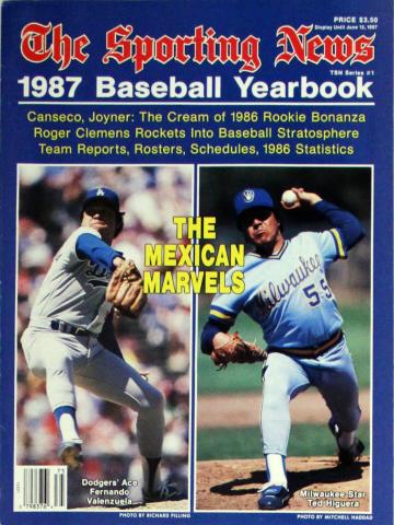 Sporting News 1987 Baseball Yearbook