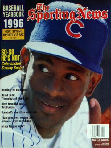 Sporting News Baseball Yearbook 1996