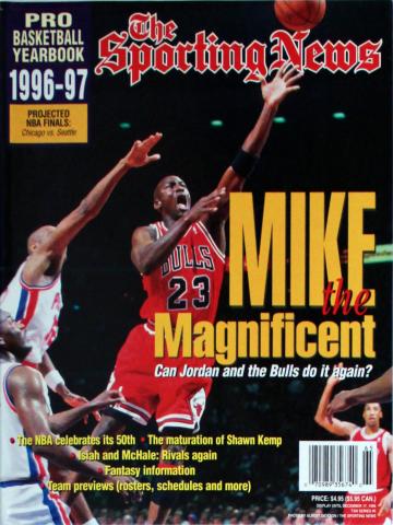 Sporting News  Pro Basketball Yearbook 1996-97