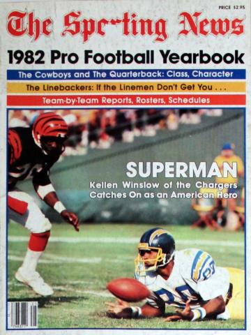Sporting News  1982 Pro Football Year Book