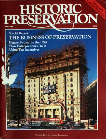 Historic Preservation | June 1985 At Wolfgang's