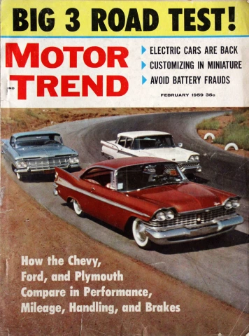 Motor Trend | February 1959 at Wolfgang's