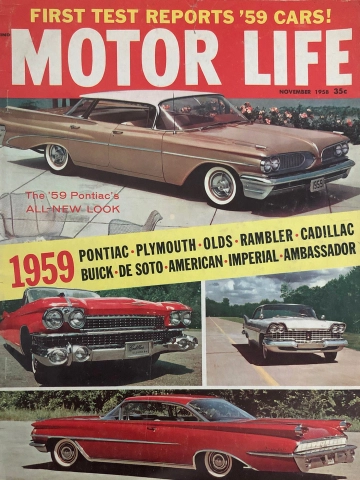 Motor Life | November 1958 at Wolfgang's