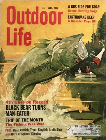 This amazing collection of vintage Outdoors and Fishing magazines