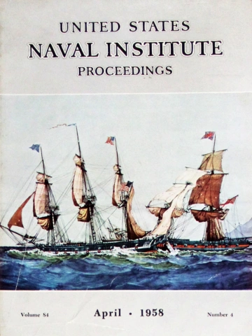 U.S. Naval Institute Proceedings | April 1958 At Wolfgang's