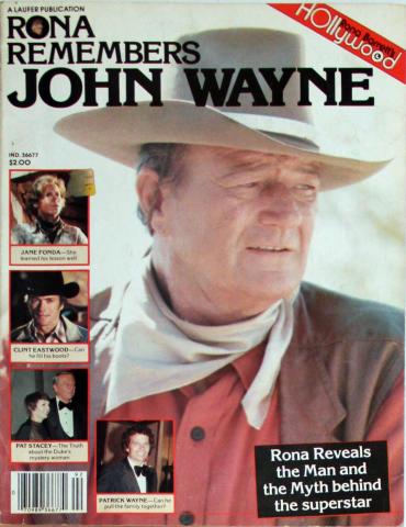 Rona Barrett Hollywood Rona Remembers John Wayne