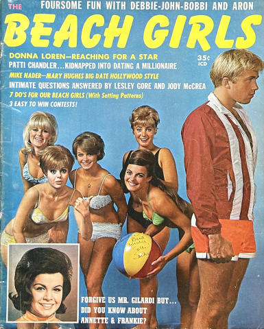 Beach Girls Vintage Adult Magazine