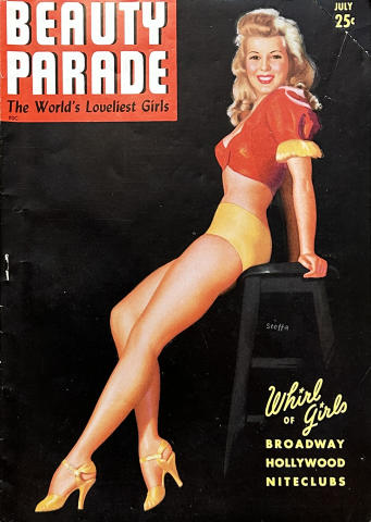 Beauty Parade Vintage Adult Magazine