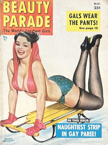 Beauty Parade Vintage Adult Magazine