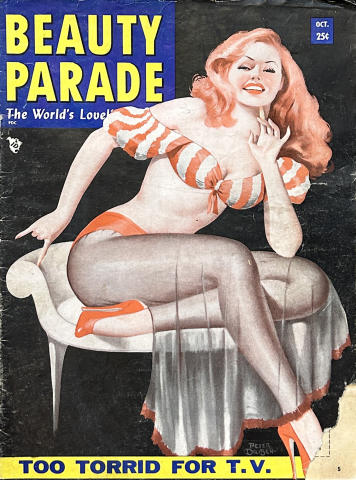 Beauty Parade Vintage Adult Magazine