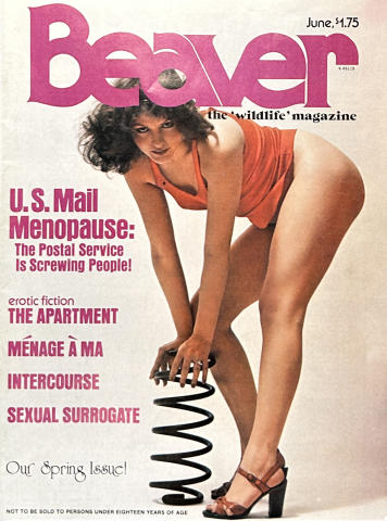 Beaver Vintage Adult Magazine