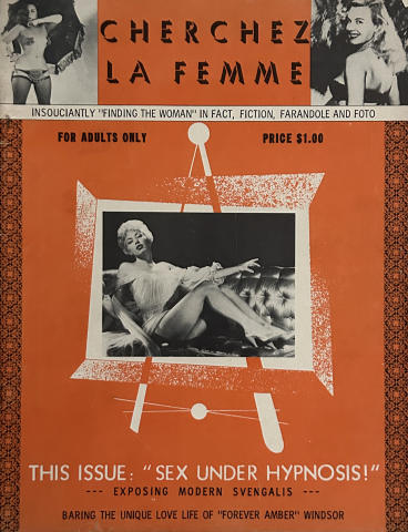 Cherchez La Femme Vintage Adult Magazine