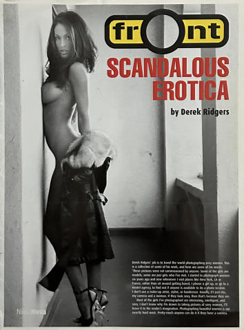 Front Scandalous Erotica Vintage Adult Magazine