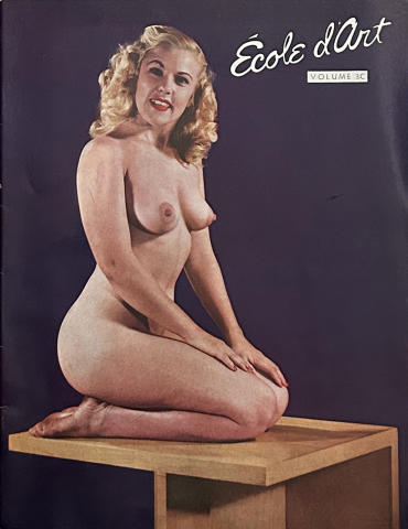 Ecole d'Art Vintage Adult Magazine