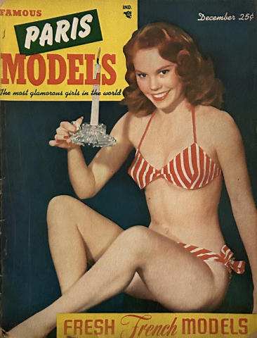Famous Paris Models Vintage Adult Magazine