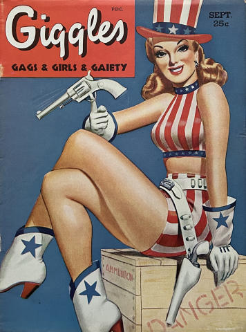 Giggles Vintage Adult Magazine