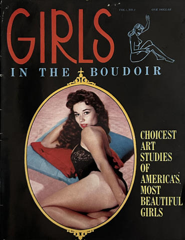 Girls in the Boudoir Vintage Adult Magazine