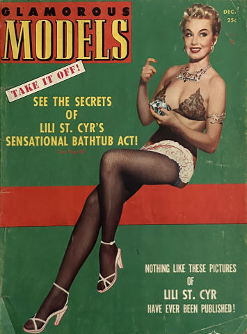 Glamorous Models Vintage Adult Magazine