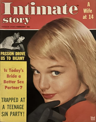 Intimate Story Vintage Adult Magazine