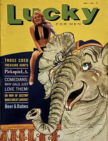 Lucky for Men Vintage Adult Magazine