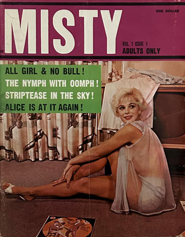 Misty Adults Only Vintage Adult Magazine