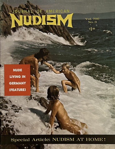 Journal of American Nudism Vintage Adult Magazine