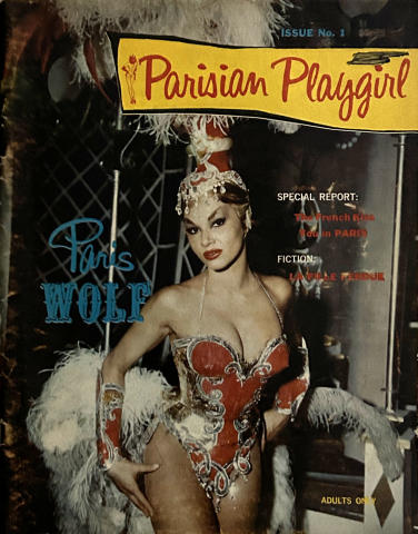 Parisian Playgirl Vintage Adult Magazine