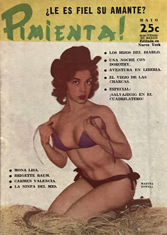 Pimienta Vintage Adult Magazine