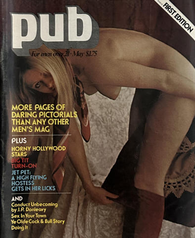 Pub Vintage Adult Magazine