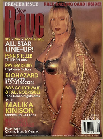 New Rave Vintage Adult Magazine